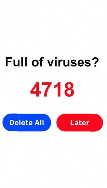 Кадр рекламы Phone Cleaner