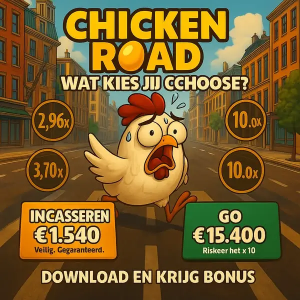 Кадр рекламы Chicken Road