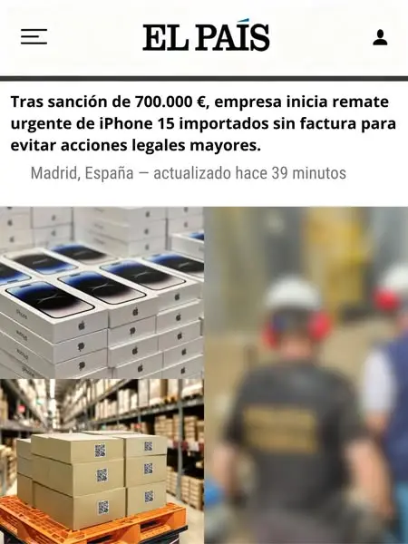 Кадр рекламы Elpais Espanã