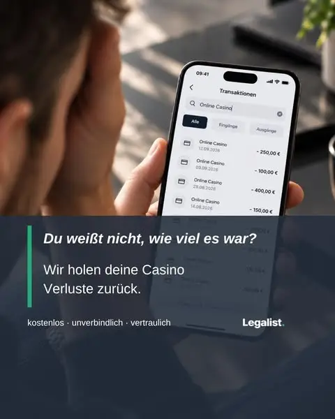 Кадр рекламы Legalist Prozessfinanzierung