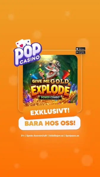 Кадр рекламы Pop Casino