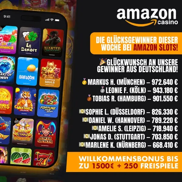 Кадр рекламы Amazon Slots