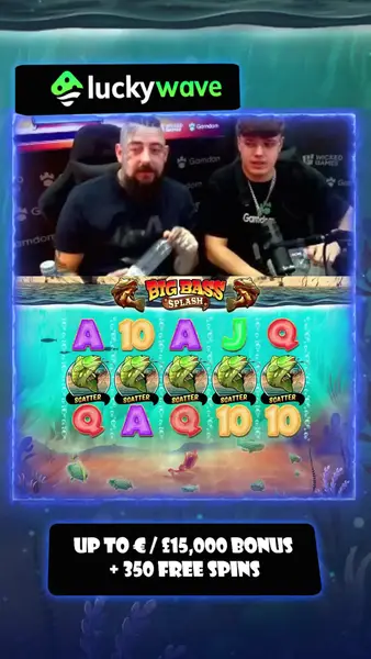 Кадр рекламы LuckyWave