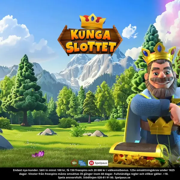 Кадр рекламы Kungaslottet