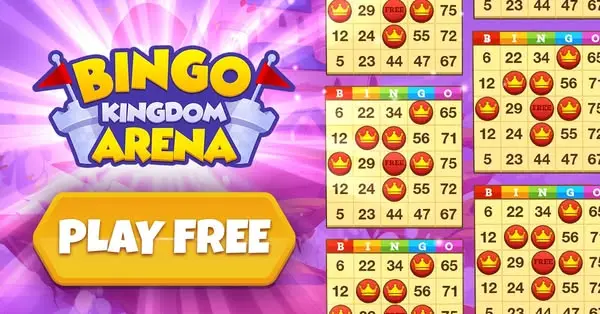 Кадр рекламы Bingo Kingdom Arena
