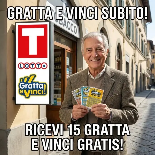 Кадр рекламы Gratta e vinci