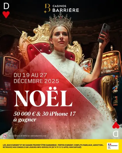Кадр рекламы Casino Barrière Lille