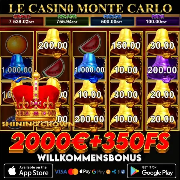Кадр рекламы Le Casino Monte Carlo