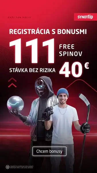 Кадр рекламы SYNOTtip.sk