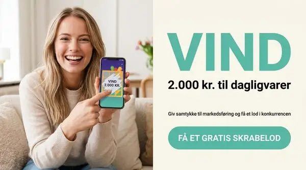 Кадр рекламы Velkomstgaven.dk