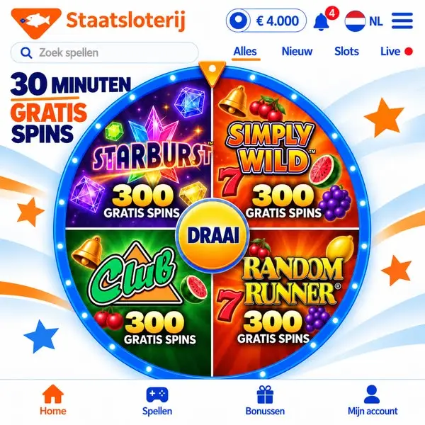 Кадр рекламы Draai en Win