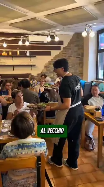 Кадр рекламы Vecchio Mulino Ristorante tipico