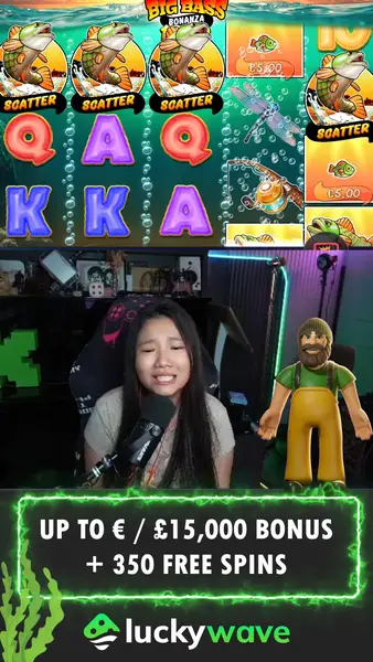 Кадр рекламы Luckywave