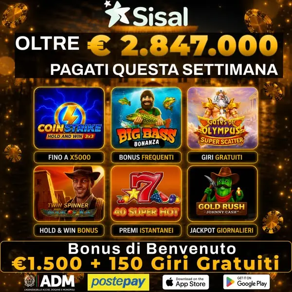 Кадр рекламы Casino Sisal