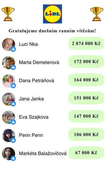 Кадр рекламы Online Lidl CZ
