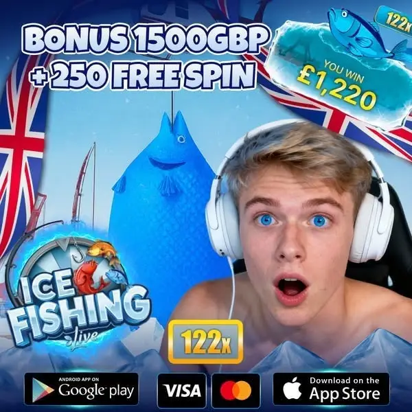 Кадр рекламы Ice Fishing Evolution