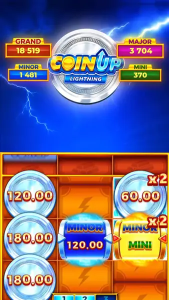 Кадр рекламы Coin Up Lightning