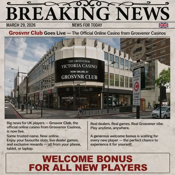 Кадр рекламы Grosvnor Club