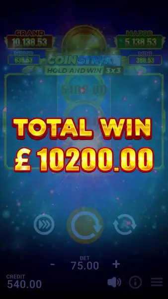 Кадр рекламы Hold and Win