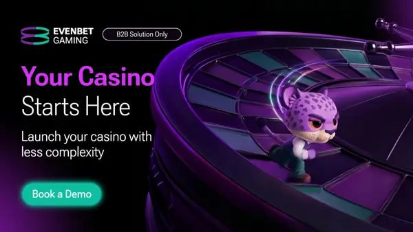 Кадр рекламы EvenBet Gaming