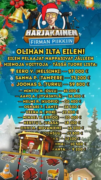 Кадр рекламы Suomi Casino