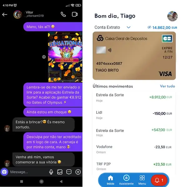 Кадр рекламы Tiago Brito 