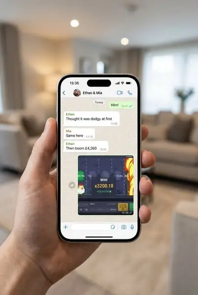 Кадр рекламы Lucky Stakes