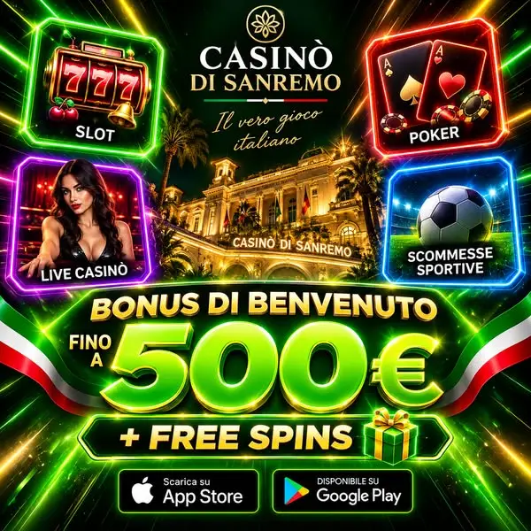 Кадр рекламы Sanremo Divertimento
