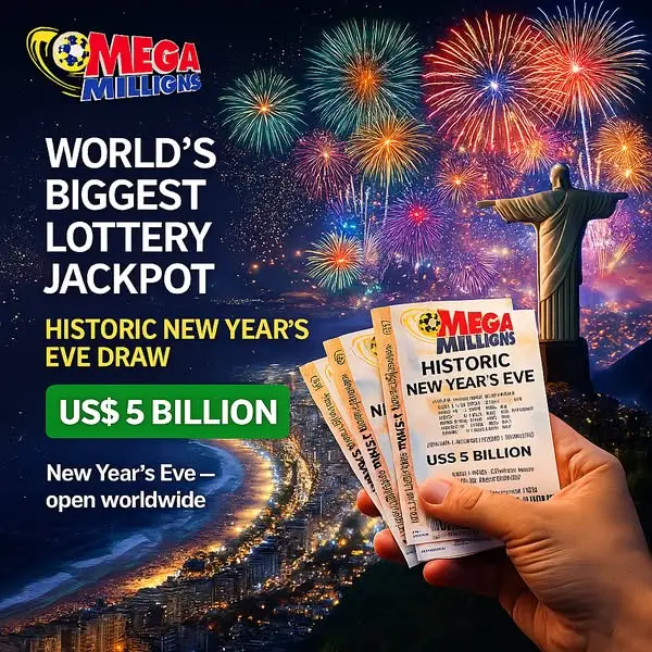 Кадр рекламы New Year’s Eve Jackpot Live