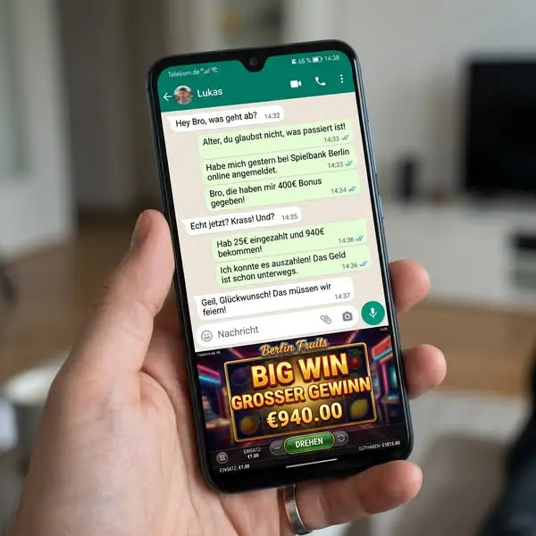 Кадр рекламы Spielbank Berl1n