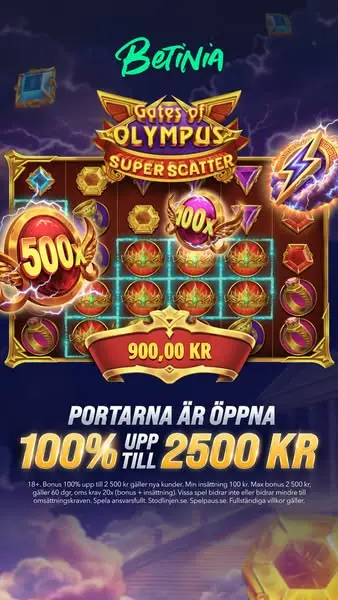Кадр рекламы Betinia Sverige