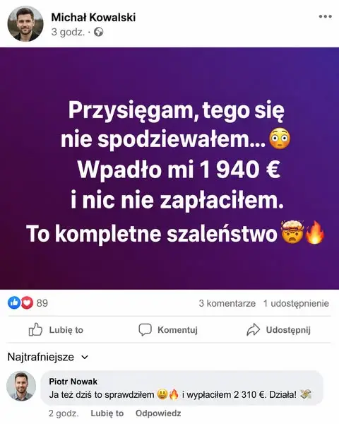 Кадр рекламы Mateusz Nowak