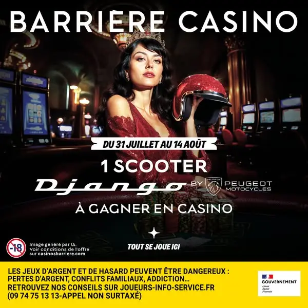 Кадр рекламы Casino Barrière Royan