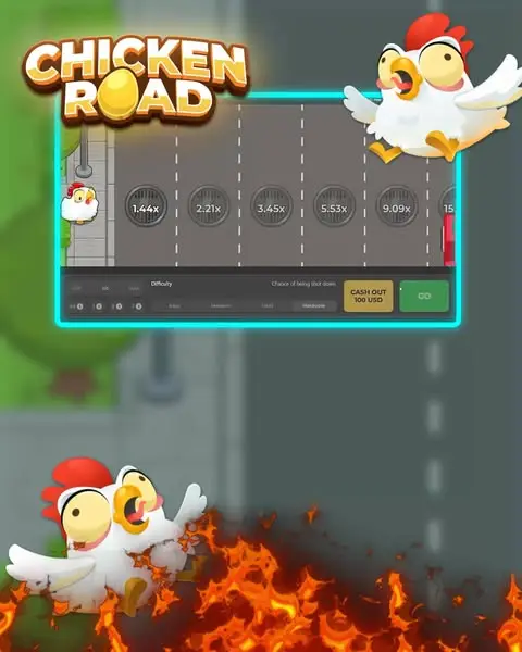 Кадр рекламы Chicken Flow