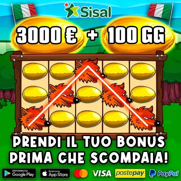 Кадр рекламы Sisal Slots