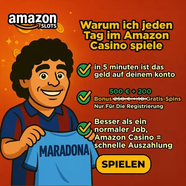 Кадр рекламы Amazon Slots