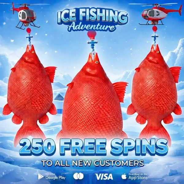 Кадр рекламы Ice Fishing Live