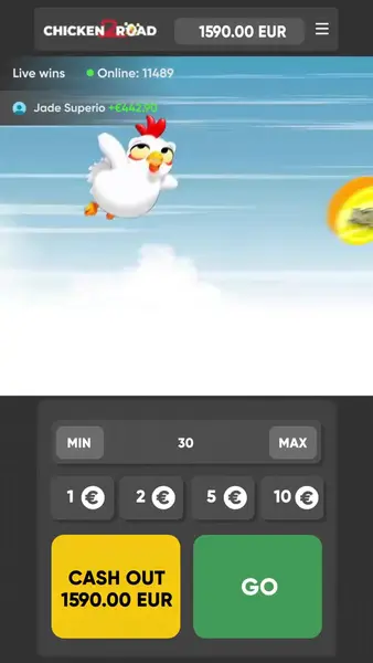Кадр рекламы Lucky Chicken