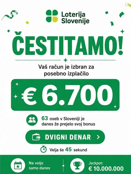 Кадр рекламы Srečna Slovenija