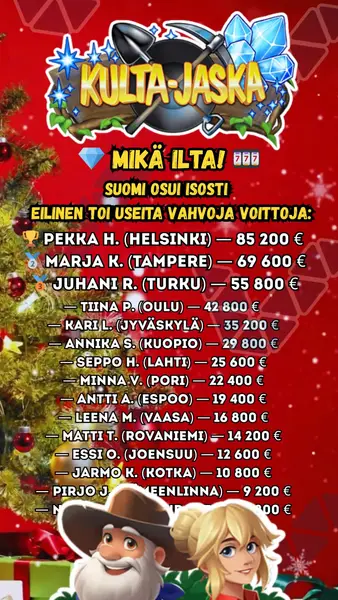 Кадр рекламы Suomi Casino