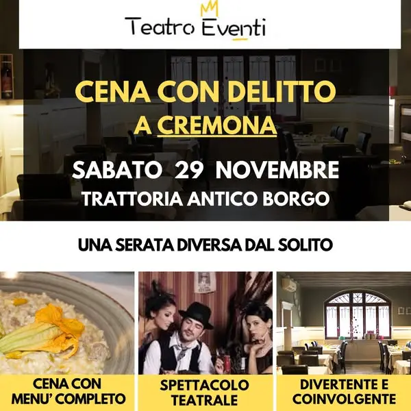 Кадр рекламы Teatro Eventi