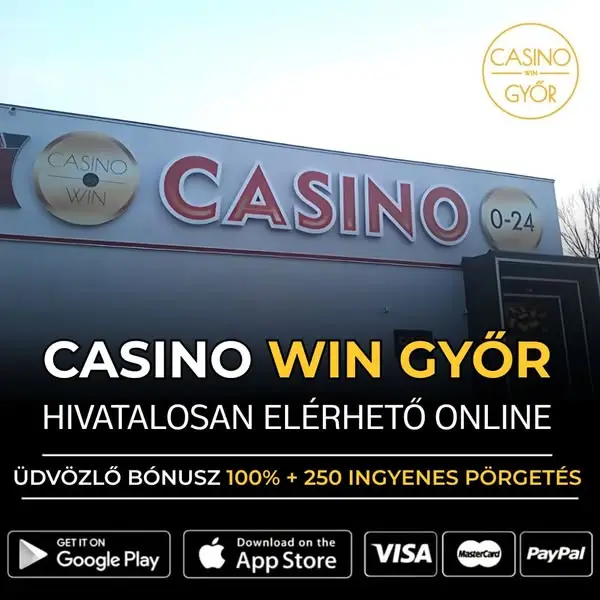 Кадр рекламы Casino Győr