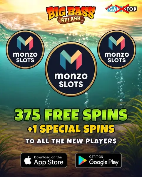 Кадр рекламы Monzo Slots