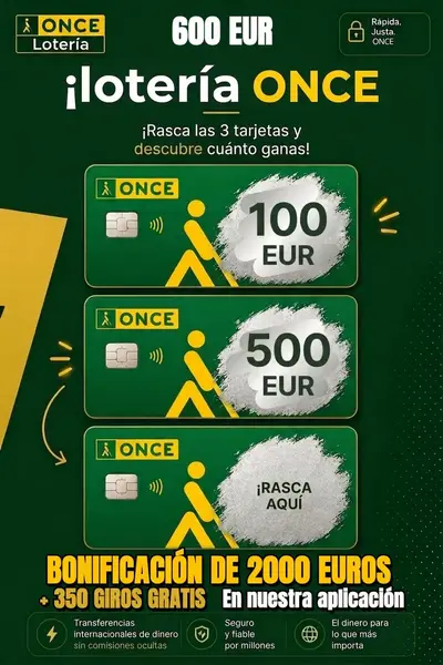 Кадр рекламы ONCE Winners Club
