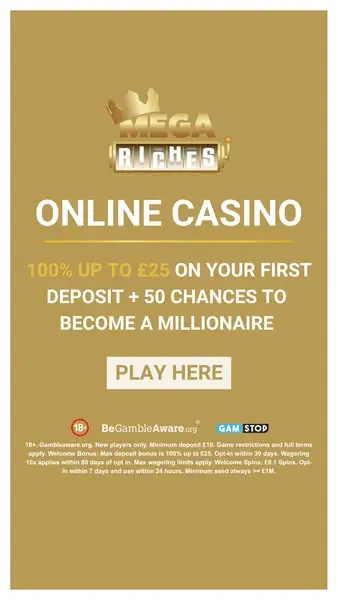 Кадр рекламы Mega Riches