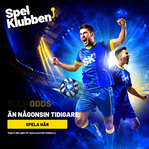 Кадр рекламы Spelklubben
