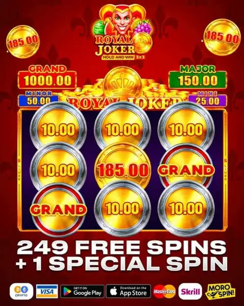 Кадр рекламы Royal Jackpot