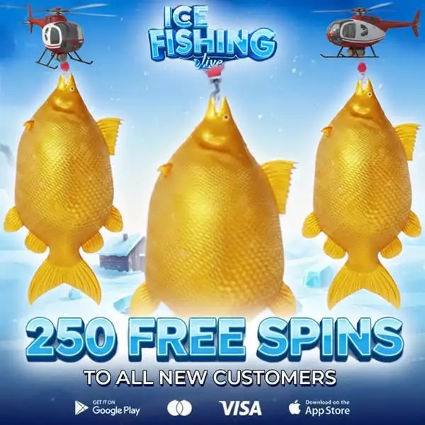 Кадр рекламы Ice Fishing