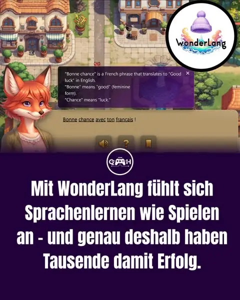 Кадр рекламы WonderLang