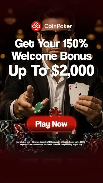 Кадр рекламы CoinPoker